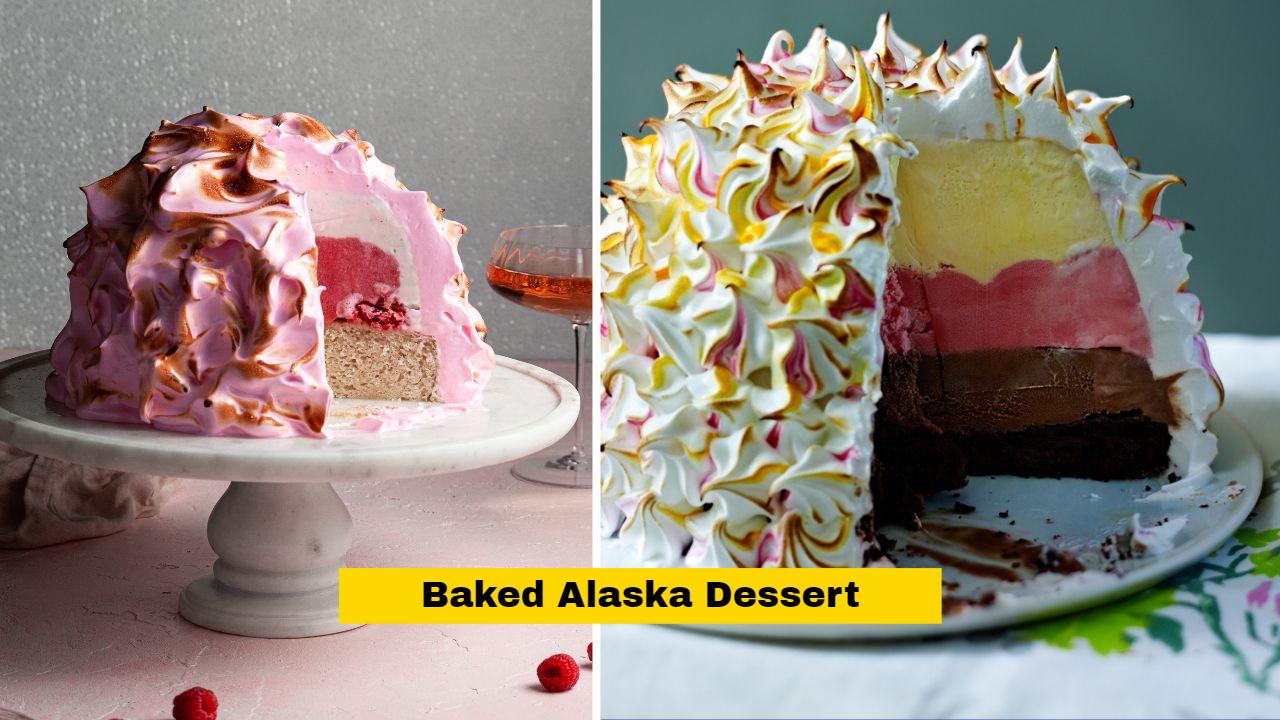 Make Baked Alaska Dessert