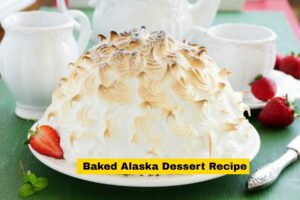 Baked Alaska dessert