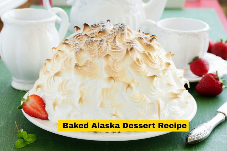 Baked Alaska dessert