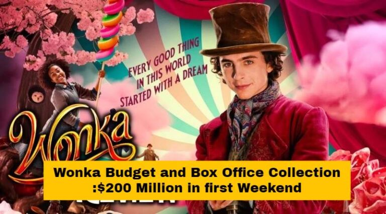 Wonka Budget and Box Office Collection